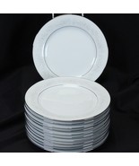 Noritake Cumberland 2225 Salad Plates 8 1/4&quot; Lot of 12 NEAR MINT - $1,203.49 MXN