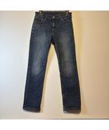 Levis 511 Jeans Mens 29x30 Blue Slim Straight Low Rise Dark Wash Stretch... - $17.82