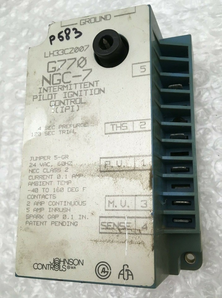 JOHNSON G770 NGC-7 Intermittent Pilot Ignition Control LH33CZ007 used P583* - $43.90