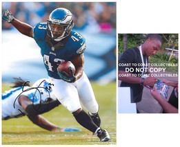 Darren Sproles signed Philadelphia Eagles football 8x10 photo Proof autographed. - £59.34 GBP