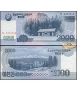 Korea North. Banknote 2000 won. 2008 (2009). Unc. Paper. Cat# P.65a - £9.21 GBP