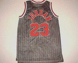 1984 Chicago Bulls Michael Jordan #23 NBA Nike Flight 8403 Black Red Jersey 54 - $122.06