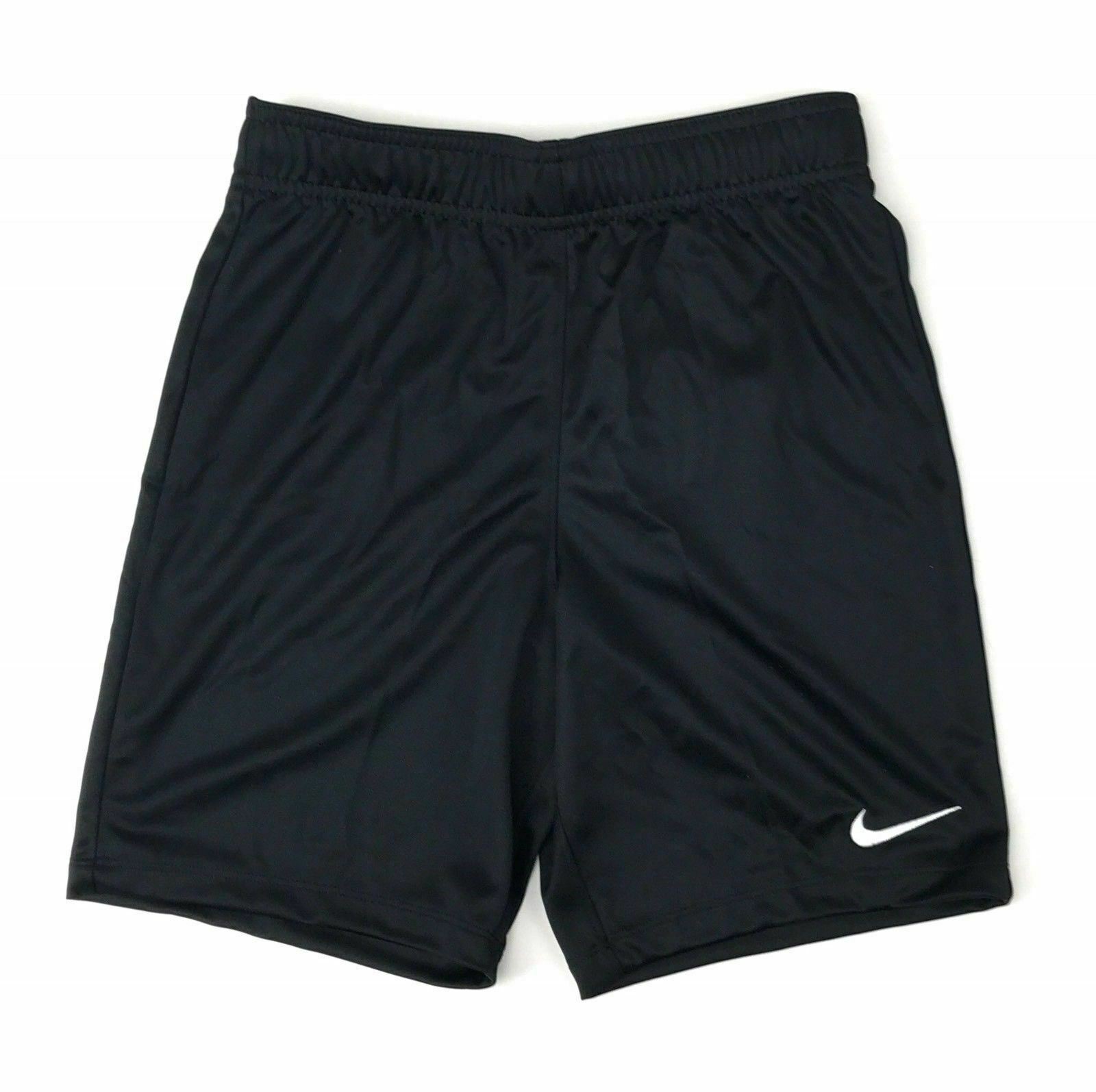 Nike Park II Short Youth Unisex Medium Soccer Boys Girls Dri-Fit Black 898025 - $18.09