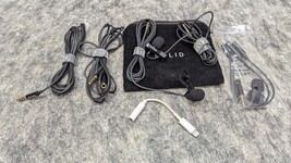 SOLID Clip On Lavalier Lapel Microphone 2 Pack Set for iPhone and vlogging - €4,30 EUR