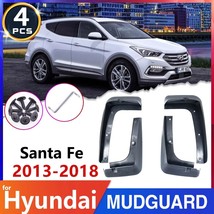 Tire  Mud Flap Guard for Santa Fe ix45 2013~2018 2014 2015 2016 2017 DM Car Mudf - £95.67 GBP