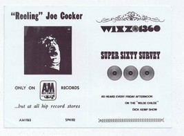 ORIGINAL Vintage 1996 WIXZ 1360 Pittsburgh Music Survey w/ Reeling Joe C... - $29.69