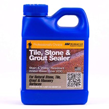 Miracle Sealants Stain &amp; Water Resistant Sealer for Tile, Stone &amp; Grout,... - £14.49 GBP