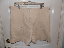 RALPH LAUREN POLO JEANS Light Tan Shorts Size 16 Women&#39;s EUC - $23.00