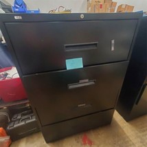 4 Drawer Lateral File Cabinet - Black - $59.40