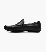 Stacy Adams Conroy Moc Toe Perf Slip-On Casual Shoes Black 25702-001 image 5