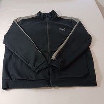 PUMA 584802 Men&#39;s Black Cotton Blend Full Zip Knit Track Jacket Size 2XL - €11,95 EUR