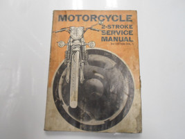 1973 Motorcycle Suzuki Vespa 2 Stroke Service Manual VOL 1 3rd Edition DEAL WORN - $20.15