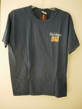 NCAA Syracuse Orange Sketchbook Comfort Color SS T Shirt Navy Blue Sz L NWT - £11.87 GBP