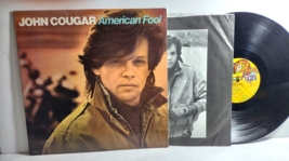 John Cougar American Fool Vinyl LP Record Album 1982 Pop Rock Club Ed CRC - $25.18