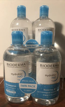 4X Bioderma Hydrabio H2O Moisturizing Make Up Removing Micelle Solution 16.7 oz. - £24.94 GBP