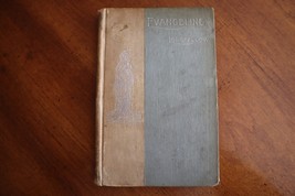 Antique 1892 EVANGELINE by Henry Wadsworth Longfellow Illustrated - $355.39 MXN