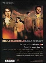 Doyle Bramhall II &amp; Smokestack Welcome 2001 album ad Borders advertiseme... - £3.36 GBP