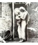 Isa&#39;s Dovecote Le Noel Christmas 1911 Antique Print French Spirituality ... - $464.13 MXN