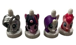 Lot Of 4 My Little Pony Good 2 Grow Spouts Topper Fluttershy Silver Series - £22.06 GBP