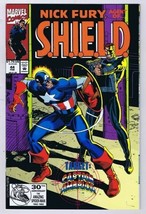 Nick Fury Agent of SHIELD #44 ORIGINAL Vintage 1993 Marvel Comics Capt America - £7.77 GBP