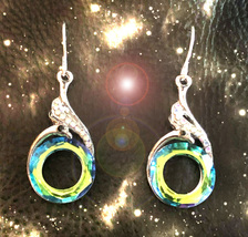 FREE W $77 Haunted PHOENIX EARRINGS 100X RISE UP FROM THE PAST magick Ca... - $0.00