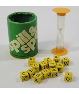 MM) 1978 Parker Brothers Spill &amp; Spell Game Replacement Parts Letter Cub... - £7.81 GBP