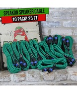 10 PACK - Speakon to Speakon Speaker Cables by FAT TOAD | 25ft Professio... - $111.84