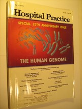 Paperback Hospital Practice The Human Genome Oct 15, 1991 Vol 26 #10 [Y80d] - £15.80 GBP
