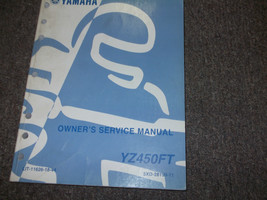 2004 2005 Yamaha YZ450FT YZ 450 FT OWNERS Service Shop Repair Manual FAC... - £35.17 GBP