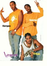 B2K Marques Omarion O&#39;Ryan  teen magazine pinup clipping Word Up rare - $3.50
