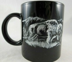 Sue Chaffee Originals Buffalo Coffee Cup Mug Rare Vintage Hard to Find - $15.24