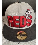 Cincinnati Reds New Era 59fifty hat 7 1/8 - $16.68