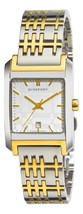 Burberry BU1573 Nova Checked Two Tone Women&#39;s Watch - £407.55 GBP