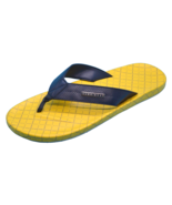Boss Hugo Boss Blue Yellow Men&#39;s Flip Flops Sandal Shoes Size US 12 13 E... - £87.75 GBP