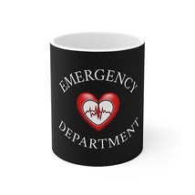 Emergency Department Medical Mug 11oz | Nurse Doctor White Coffee Mug | B577 - £7.07 GBP