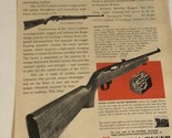 1974 Ruger 10/22 Carbine Rifle Vintage Print Ad Advertisement pa14 - £5.50 GBP