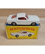 Vintage Original Lesney Matchbox 8 Ford Mustang Box And Car In Excellent... - £56.91 GBP