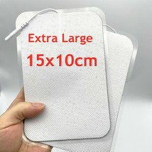 Tens Unit Electrode Pads Replacement Pads Large Size 4&quot; x 6&quot; Self-Adhesive Patch - £8.60 GBP