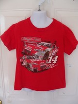 STEWART-HAAS Racing Old Spice #14 Red T-shirt Size S Boy&#39;s Euc - £11.04 GBP