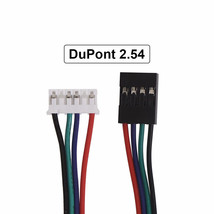 75cm 29&#39;&#39; 3D Printer Motor Power Cable Wire Connector 4 to 6 Pin Stepper XH2.54 - £9.53 GBP