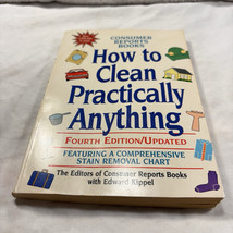 How to Clean Practically Anything by The Editors of Consumer Reports - $11.99