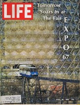 ORIGINAL Vintage Life Magazine April 28 1967 Expo 67 - £15.58 GBP