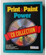 Print &amp; Paint Power CD Collection Click Art Collection (PC CD-ROM, 1994,... - £18.19 GBP