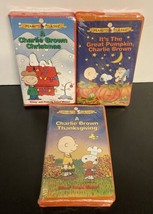 Paramount -Peanuts Classics lot of 3 VHS tapes. New -Sealed - $19.79