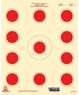 A-17 NRA Official 50 Foot small bore rifle target, (red) (100 count) Tag... - €23,60 EUR