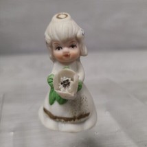 Vintage Napco Miniature Flower Girl of the Month Figurine - £5.87 GBP