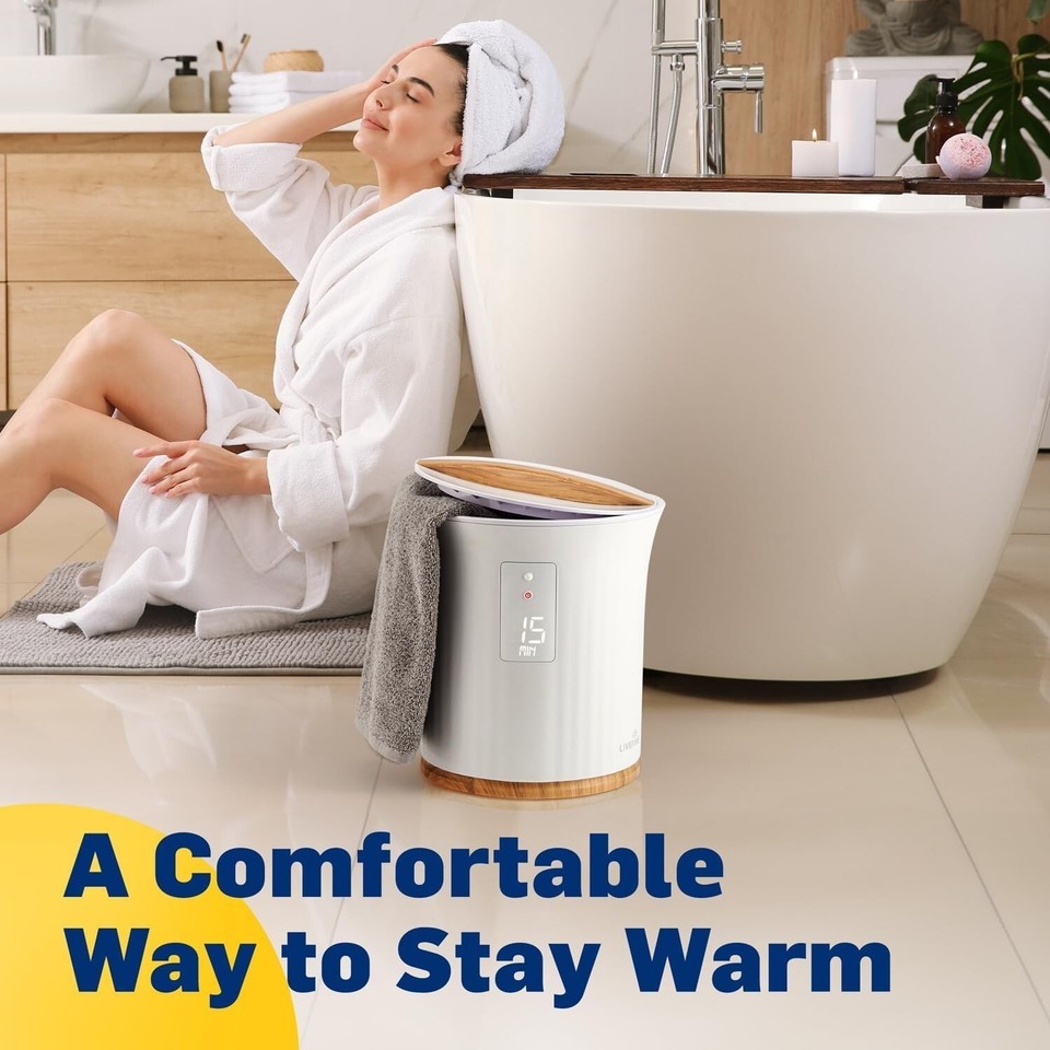 Luxury Towel Warmer with LED Display & Adjustable Timer - Fits 40” x 70” Towels Item image 7