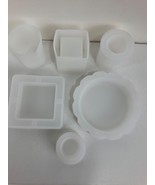 Silicone Mould Epoxy Resin Molds 6-Pcs (NEW) A20 - £15.00 GBP