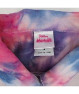 Girls 4 Custom Tie Dye Pink Purple Disney Minnie Mouse Denim Jacket OOAK... - £15.67 GBP