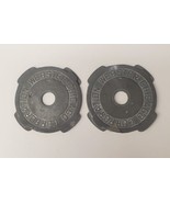 Webster Chicago Corporation Coin Patent Applied 45 Record Adapter Lot of 2 - £11.49 GBP